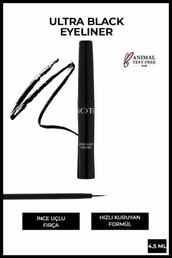 خط چشم  آرایشی بهداشتی نوت Note Cosmetics با کد ELNR ULTRA BLACK