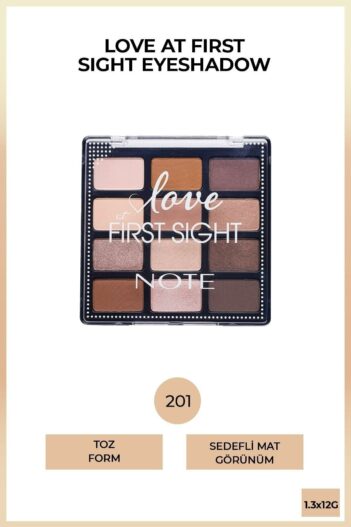 سایه چشم  آرایشی بهداشتی نوت Note Cosmetics با کد LOVE AT FIRST SIGHT PALETTE