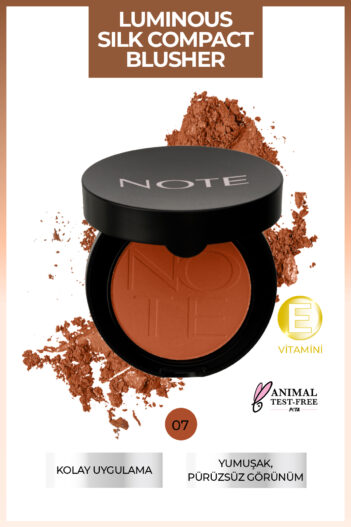 رژگونه  آرایشی بهداشتی نوت Note Cosmetics با کد BLSH LUM COMPACT