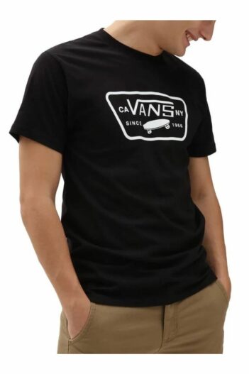 تیشرت زنانه ونس Vans با کد vans-full-patch-back-blk-wht-tisort-vn00