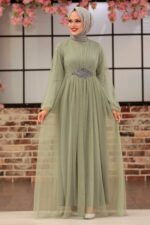 لباس بلند – لباس مجلسی زنانه نوا استایل Neva Style با کد ARM-54230