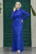 لباس بلند – لباس مجلسی زنانه نوا استایل Neva Style با کد OZD-3976