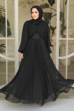 لباس بلند – لباس مجلسی زنانه نوا استایل Neva Style با کد OZD-4448