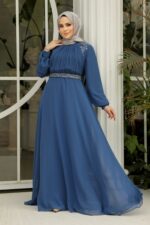 لباس بلند – لباس مجلسی زنانه نوا استایل Neva Style با کد FY-25879