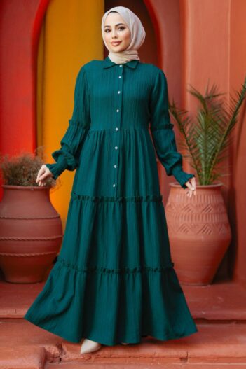 لباس بلند – لباس مجلسی زنانه نوا استایل Neva Style با کد ALK-4421