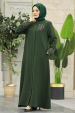 مانتو یا عبا زنانه نوا استایل Neva Style با کد GUZ-62533