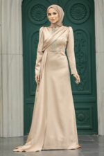 لباس بلند – لباس مجلسی زنانه نوا استایل Neva Style با کد EGS-22891