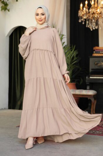 لباس بلند – لباس مجلسی زنانه نوا استایل Neva Style با کد PTK-57353