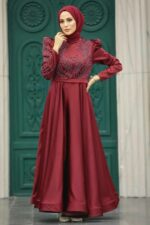 لباس بلند – لباس مجلسی زنانه نوا استایل Neva Style با کد EGS-23191