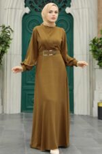 لباس بلند – لباس مجلسی زنانه نوا استایل Neva Style با کد NWK-3425