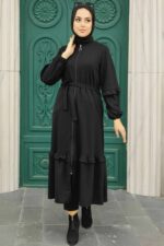 لباس بلند – لباس مجلسی زنانه نوا استایل Neva Style با کد BSL-5812