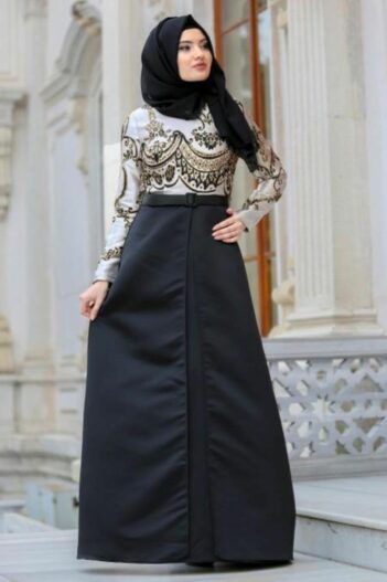 لباس بلند – لباس مجلسی زنانه نوا استایل Neva Style با کد MGR-30861