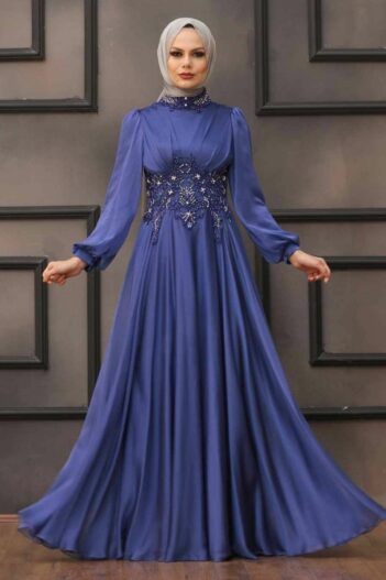 لباس بلند – لباس مجلسی زنانه نوا استایل Neva Style با کد EGS-22150