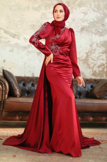 لباس بلند – لباس مجلسی زنانه نوا استایل Neva Style با کد EGS-22881