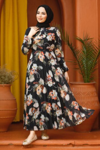 لباس بلند – لباس مجلسی زنانه نوا استایل Neva Style با کد SN-50191