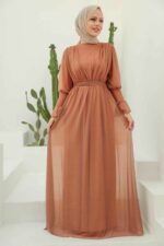 لباس بلند – لباس مجلسی زنانه نوا استایل Neva Style با کد ARM-5367