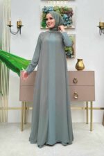 لباس بلند – لباس مجلسی زنانه بیم مد Bym Fashion با کد 3876