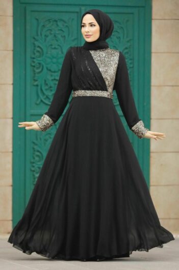 لباس بلند – لباس مجلسی زنانه نوا استایل Neva Style با کد ARM-5793