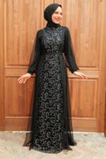 لباس بلند – لباس مجلسی زنانه نوا استایل Neva Style با کد ARM-5632