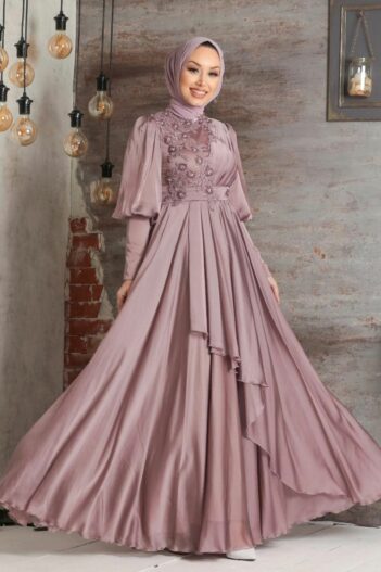 لباس بلند – لباس مجلسی زنانه نوا استایل Neva Style با کد EGS-21930