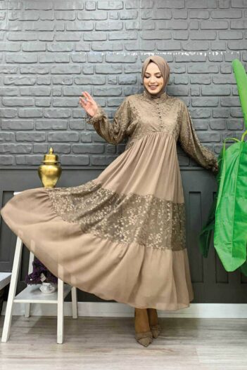 لباس بلند – لباس مجلسی زنانه بیم مد Bym Fashion با کد 9152