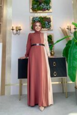 لباس بلند – لباس مجلسی زنانه بیم مد Bym Fashion با کد 2372