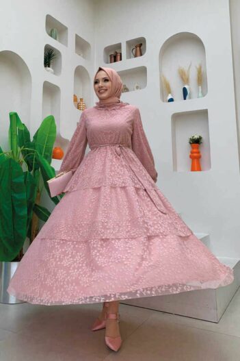 لباس بلند – لباس مجلسی زنانه بیم مد Bym Fashion با کد 2313