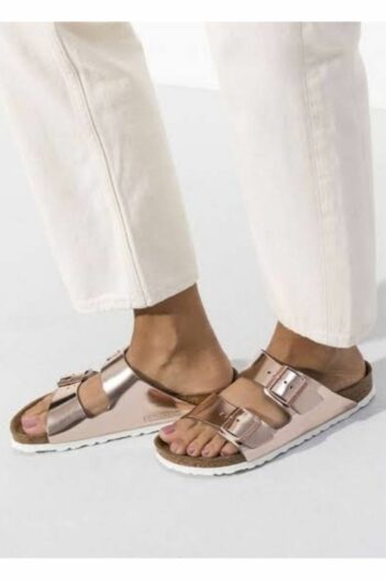 دمپایی زنانه بیرکن استاک Birkenstock با کد 1012478-Metalik-Bakır-v3