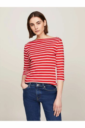 تیشرت زنانه تامی هیلفیگر Tommy Hilfiger با کد WW0WW405890EV-TH