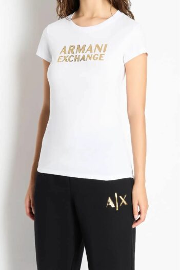 تیشرت زنانه آرمانی اکسچنج Armani Exchange با کد 6RYT07YJ8QZ-BYZ