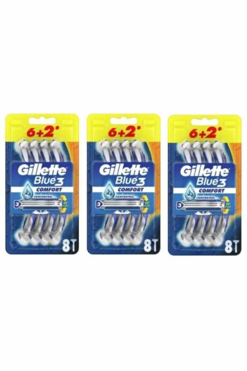 تیغ ریش تراش مردانه ژیلت Gillette با کد Blue3 Comfort 3 Paket