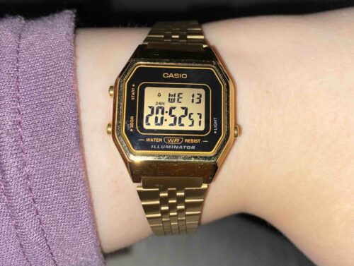 ساعت زنانه کاسیو Casio اورجینال LA680WGA-1DF photo review