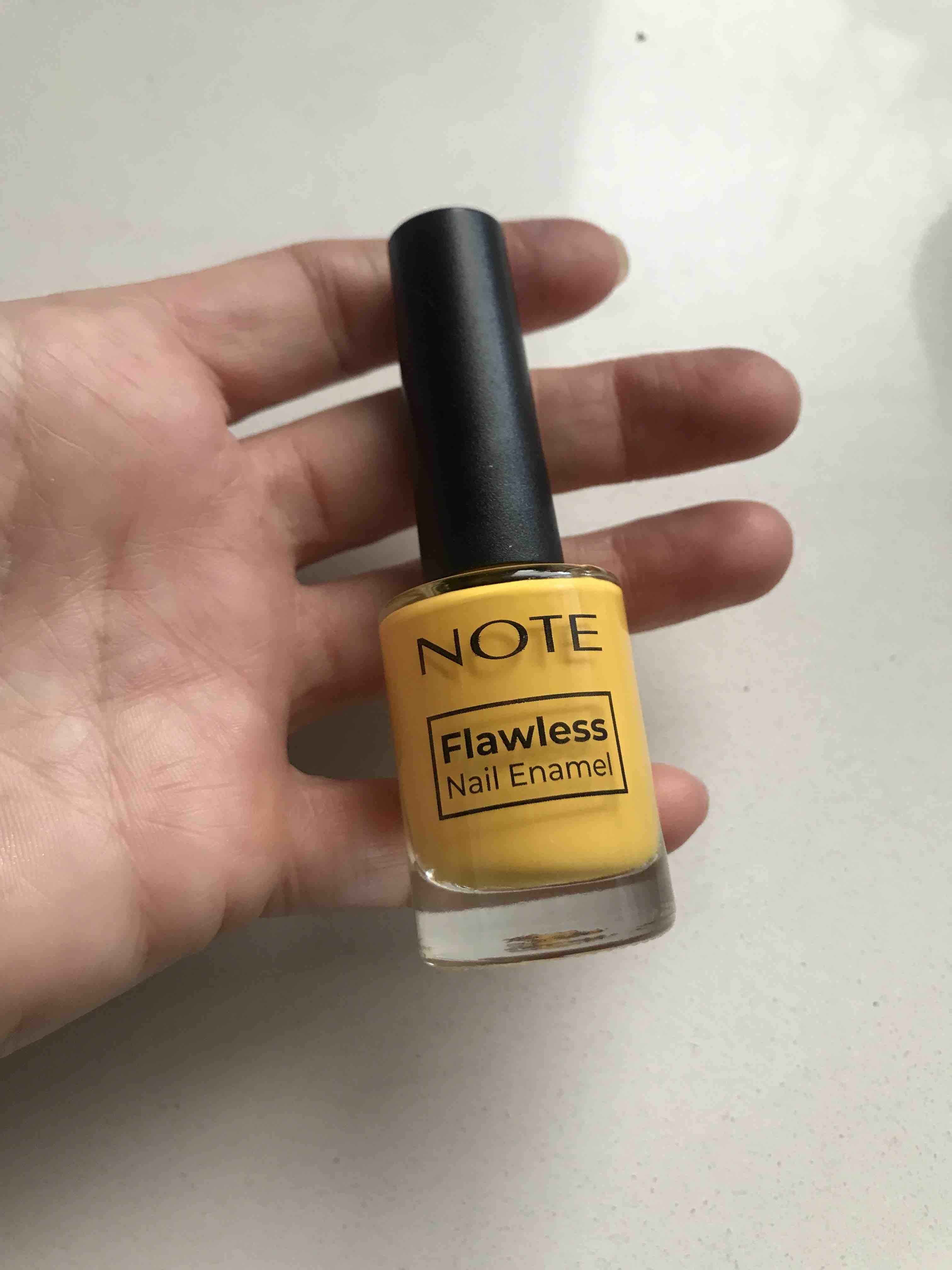 لاک ناخن  آرایشی بهداشتی نوت Note Cosmetics اورجینال NAIL FLAWLESS photo review