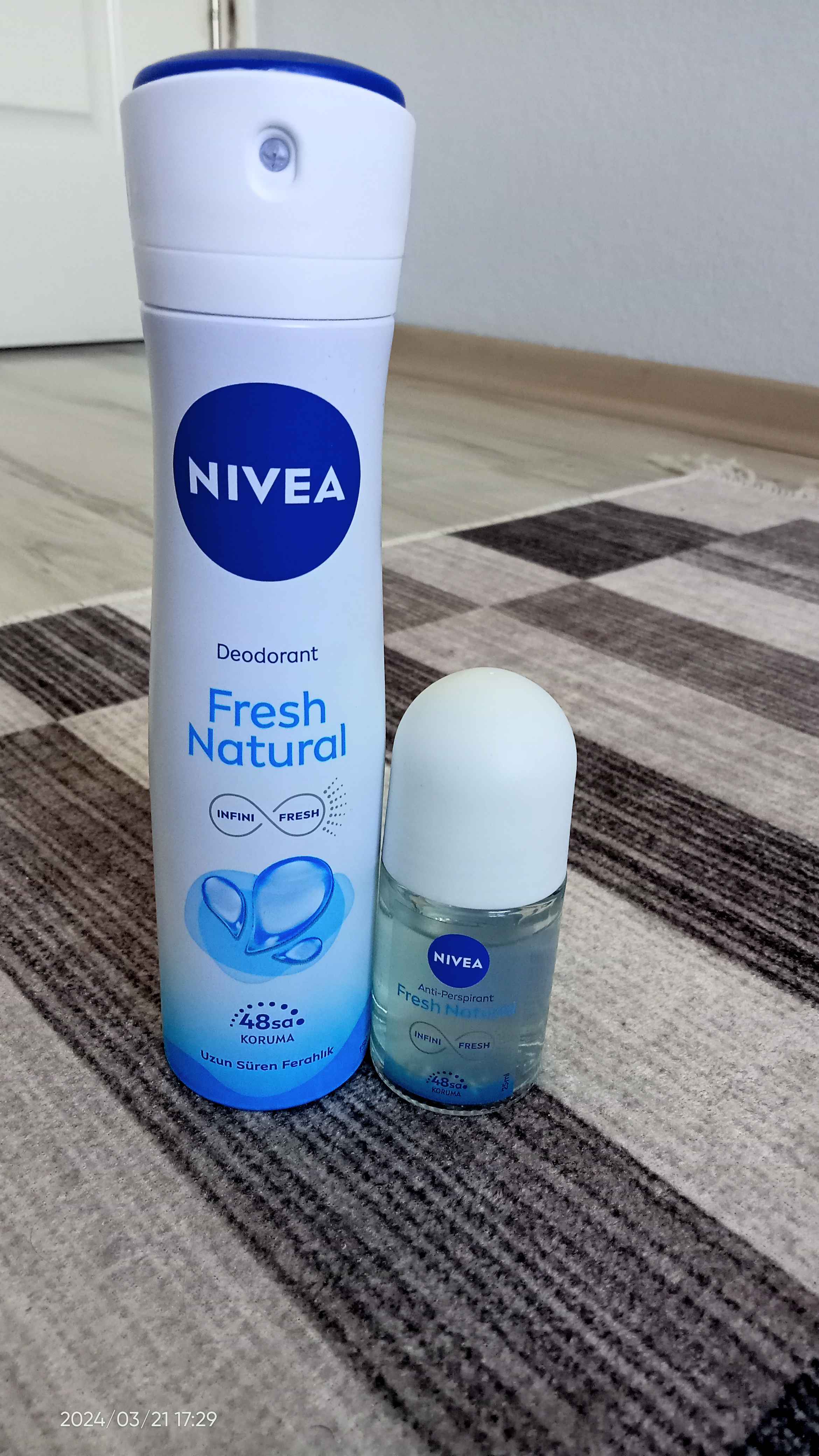 دئودورانت یا رول آن زنانه نیووا NIVEA اورجینال SET.NVE.1003 photo review