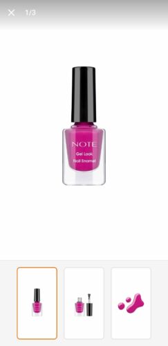 لاک ناخن  آرایشی بهداشتی نوت Note Cosmetics اورجینال NAIL GEL LOOK photo review