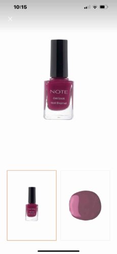 لاک ناخن  آرایشی بهداشتی نوت Note Cosmetics اورجینال NAIL GEL LOOK photo review