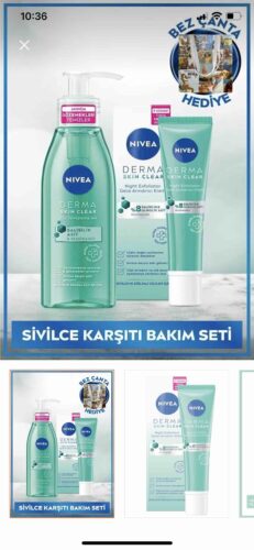 پاک کننده صورت زنانه – مردانه نیووا NIVEA اورجینال SET.NVE.894 photo review