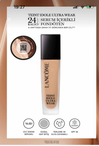 فاندیشن  لانکوم Lancome اورجینال 10520 photo review