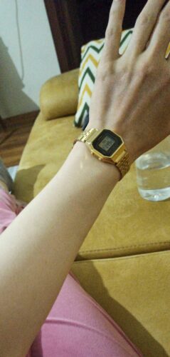 ساعت زنانه کاسیو Casio اورجینال LA680WGA-1DF photo review