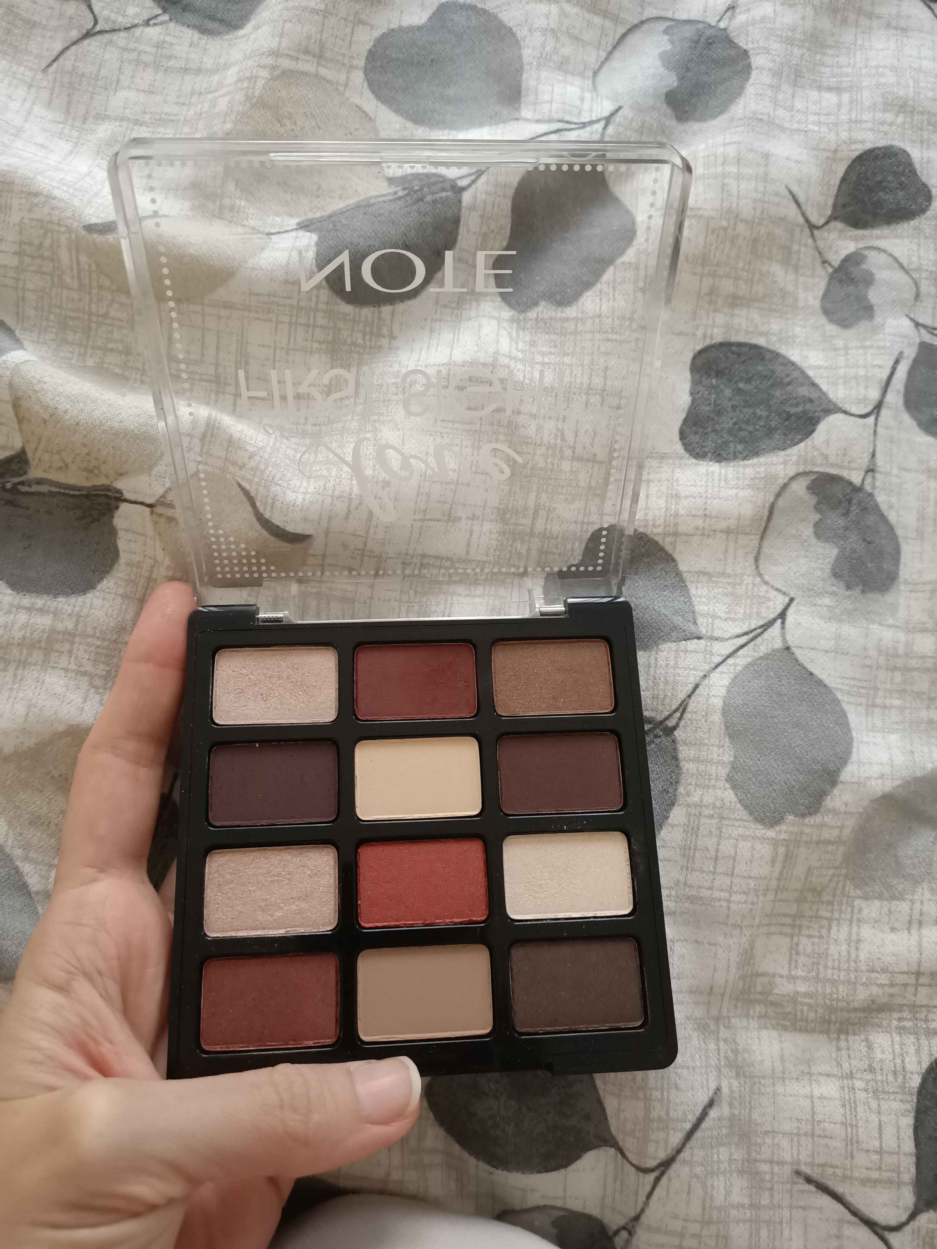 سایه چشم  آرایشی بهداشتی نوت Note Cosmetics اورجینال LOVE AT FIRST SIGHT PALETTE photo review