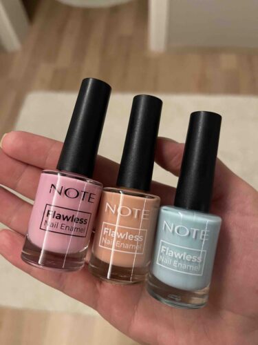 لاک ناخن  آرایشی بهداشتی نوت Note Cosmetics اورجینال NAIL FLAWLESS photo review