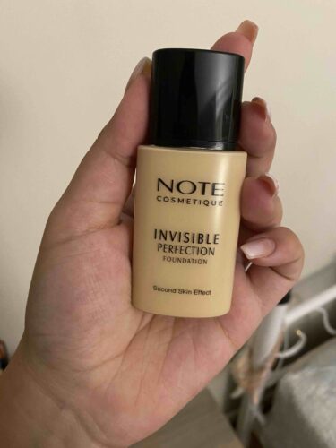 فاندیشن  آرایشی بهداشتی نوت Note Cosmetics اورجینال FND INVISIBLE PERF photo review