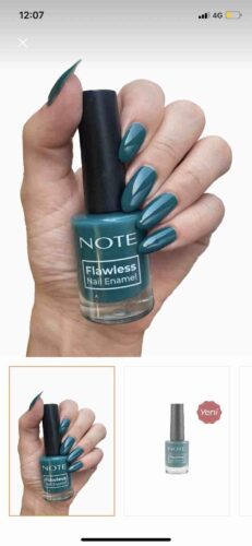 لاک ناخن  آرایشی بهداشتی نوت Note Cosmetics اورجینال NAIL FLAWLESS photo review