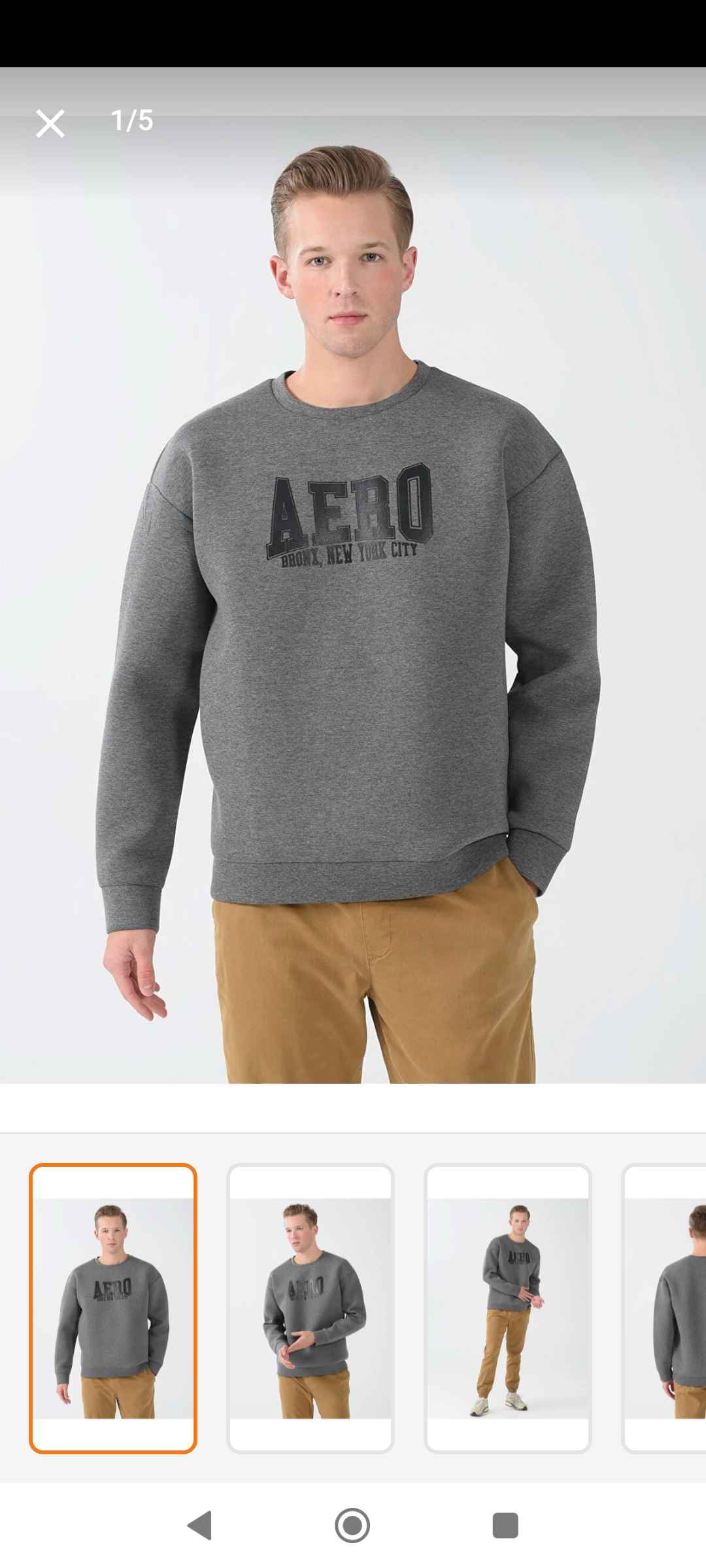 سویشرت مردانه آروپوستال Aeropostale اورجینال 5002924113 photo review