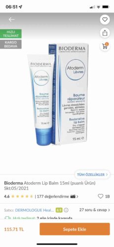 مراقبت از لب  بیودرما Bioderma اورجینال 3401399373756 photo review