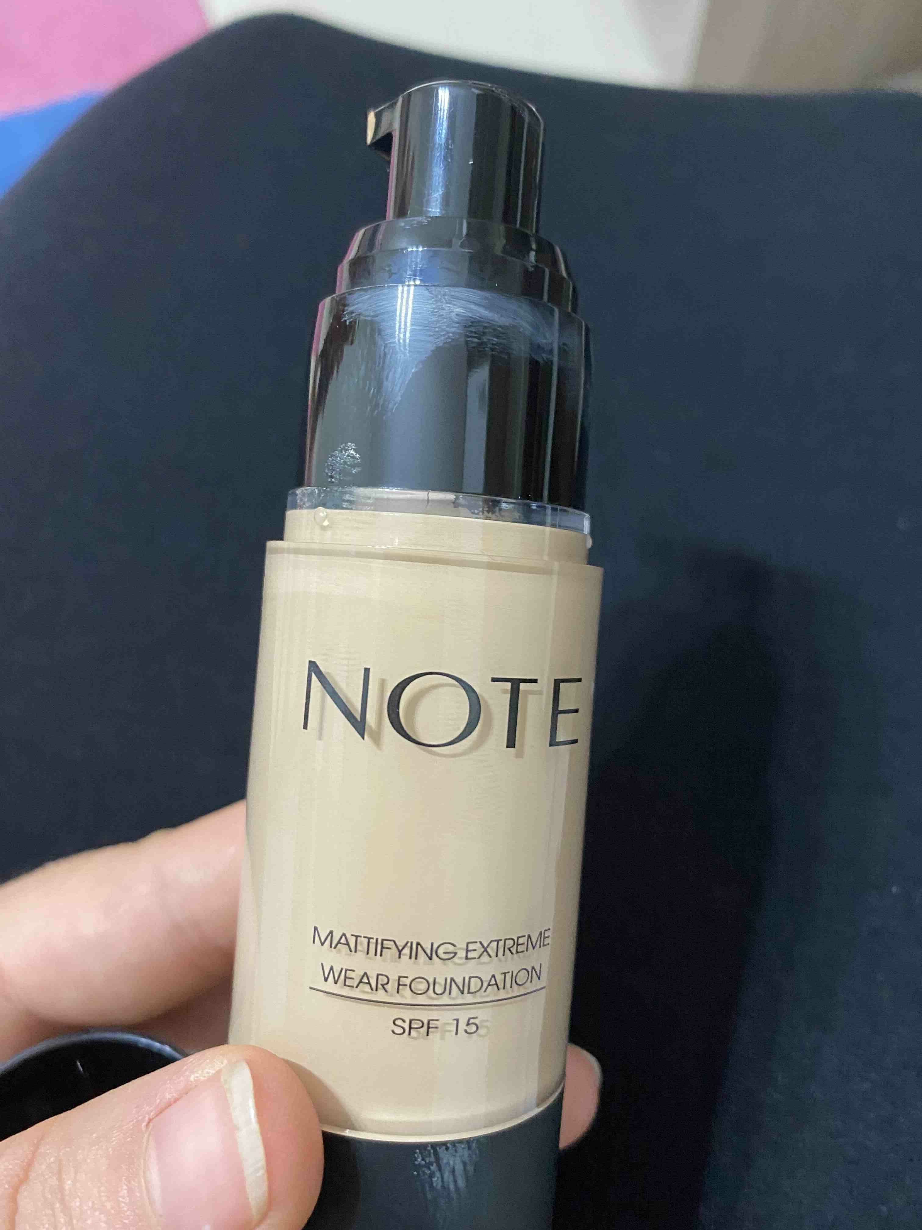 فاندیشن  آرایشی بهداشتی نوت Note Cosmetics اورجینال FND MATT. WEAR photo review