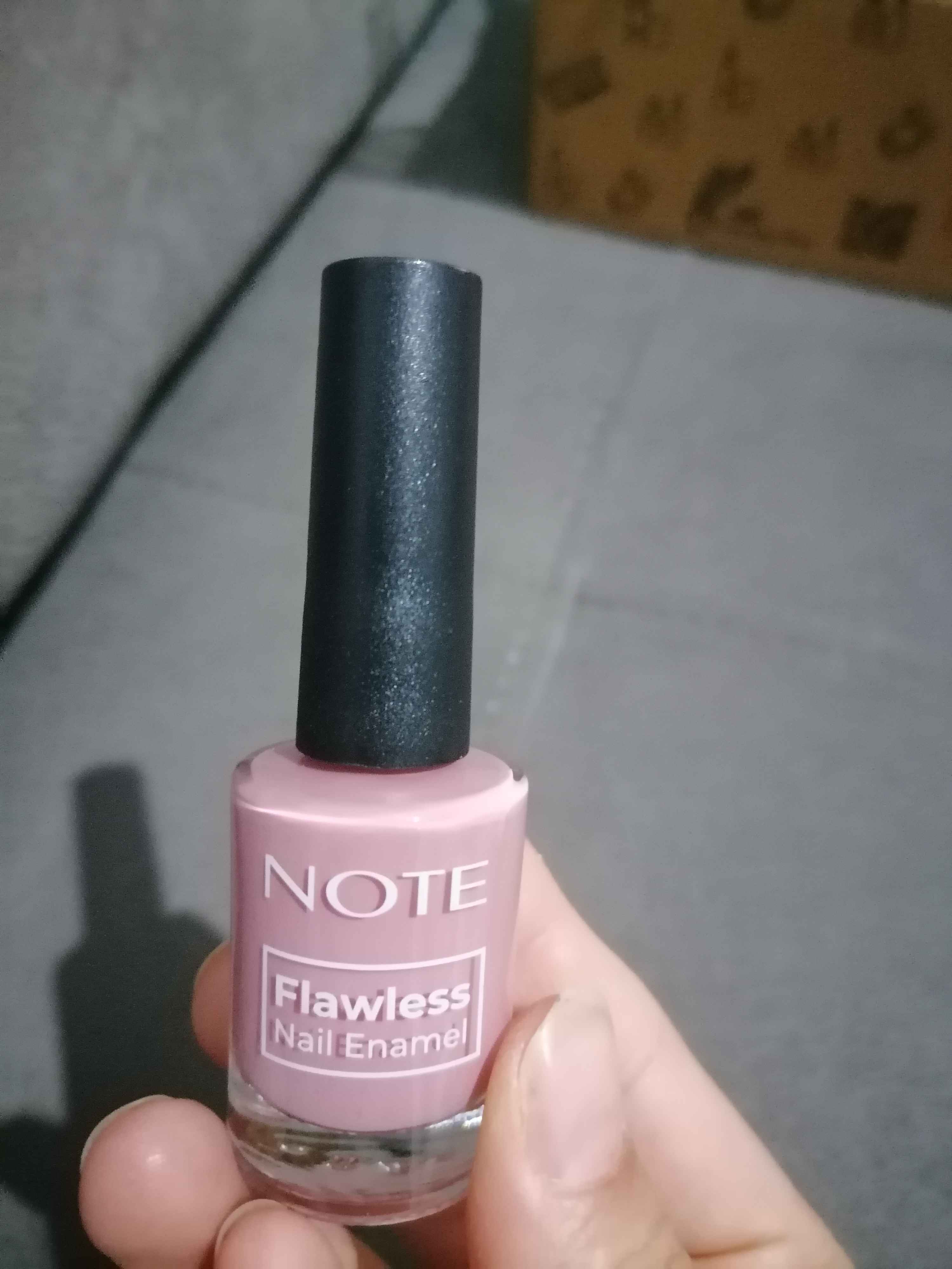 لاک ناخن  آرایشی بهداشتی نوت Note Cosmetics اورجینال NAIL FLAWLESS photo review