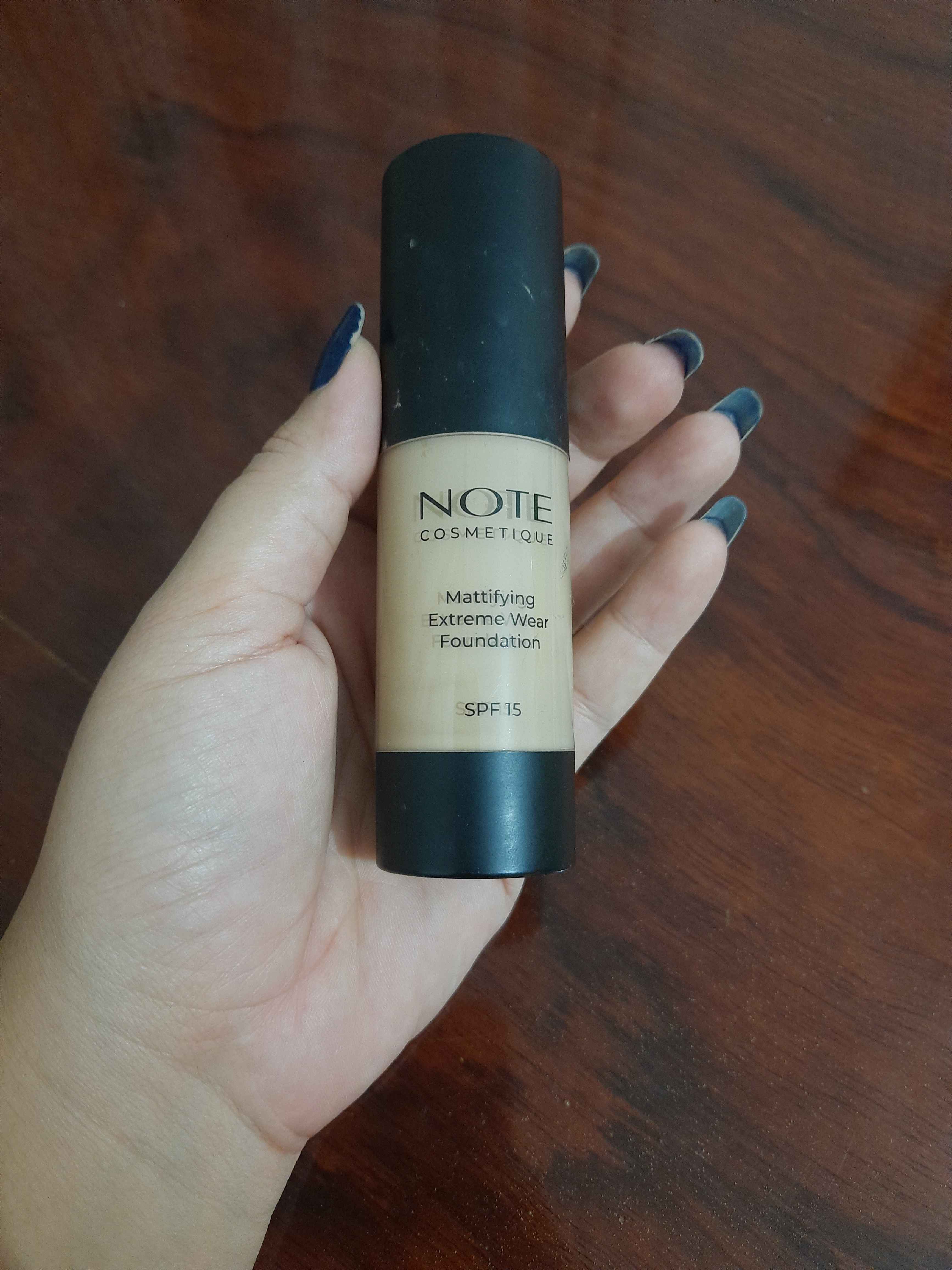 فاندیشن  آرایشی بهداشتی نوت Note Cosmetics اورجینال FND MATT. WEAR photo review