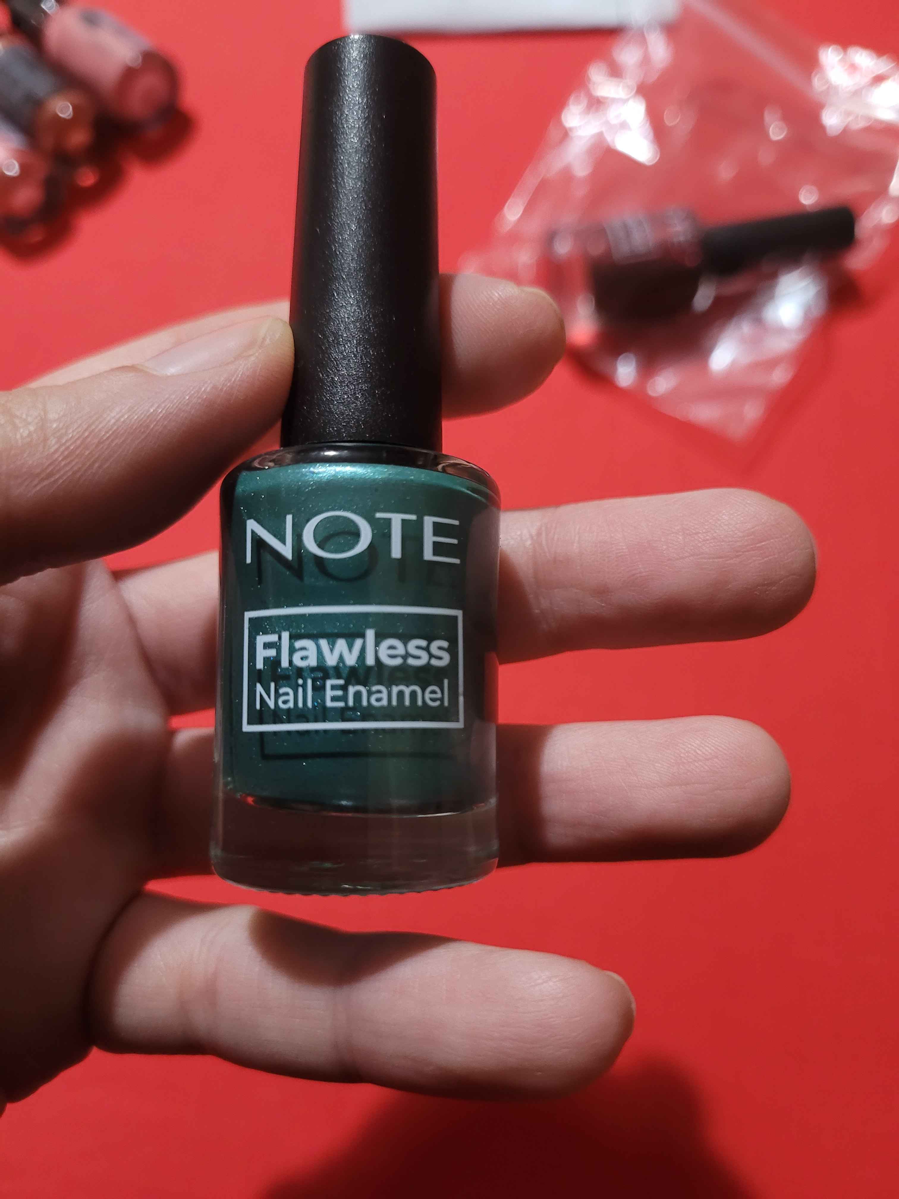 لاک ناخن  آرایشی بهداشتی نوت Note Cosmetics اورجینال NAIL FLAWLESS photo review