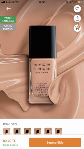 فاندیشن  آوون Avon اورجینال TEN0025 photo review